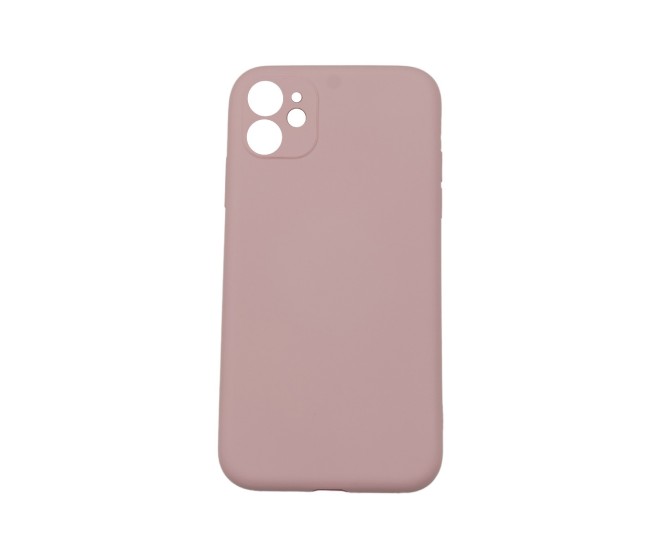 Husa protectie Flippy compatibila cu Apple iPhone 11 Liquid Silicone Roz