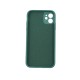 Husa protectie, Flippy, compatibila cu Apple iPhone 11 Pro Liquid Silicone Verde