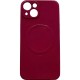 Husa protectie Flippy compatibila cu iPhone 12 (6.1), Liquid MagSafe, ring-shaped, magnetica, Visiniu Husa protectie Flippy compatibila cu iPhone 12 (6.1), Liquid MagSafe, ring-shaped, magnetica, Visiniu