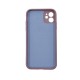 Husa protectie Flippy compatibila cu Samsung A21S Liquid Silicone Case Mov