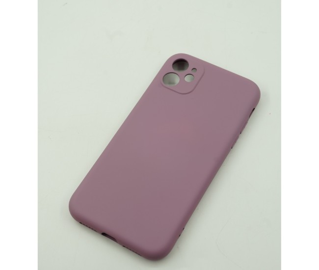 Husa protectie Flippy compatibila cu Samsung A21S Liquid Silicone Case Mov