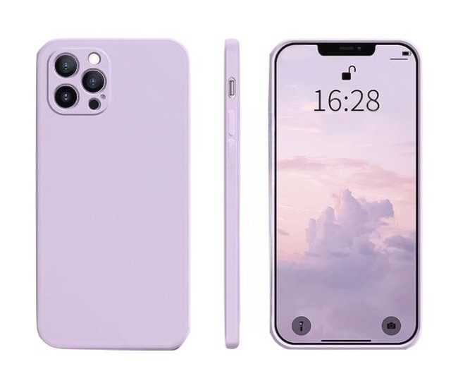 Husa protectie Flippy compatibila cu Samsung A21S Liquid Silicone Case Mov