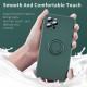 Husa protectie Flippy compatibila cu Samsung Galaxy A71 Liquid Silicone Ring cu suport rotativ Verde Husa protectie Flippy compatibila cu Samsung Galaxy A71 Liquid Silicone Ring cu suport rotativ Verde