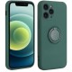 Husa protectie Flippy compatibila cu Samsung Galaxy A71 Liquid Silicone Ring cu suport rotativ Verde Husa protectie Flippy compatibila cu Samsung Galaxy A71 Liquid Silicone Ring cu suport rotativ Verde