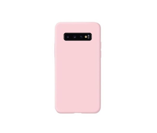 Husa protectie Flippy compatibila cu Samsung Galaxy S10 Liquid Silicone Case Roz Husa protectie Flippy compatibila cu Samsung Galaxy S10 Liquid Silicone Case Roz