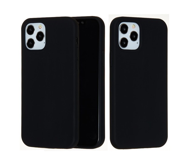 Husa protectie Flippy compatibila cu Samsung S20 FE Liquid Silicone Negru