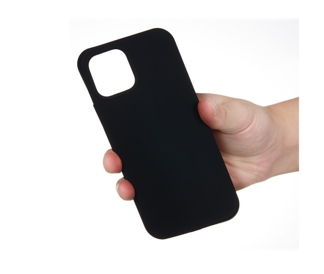 Husa protectie Flippy compatibila cu Samsung S20 FE Liquid Silicone Negru