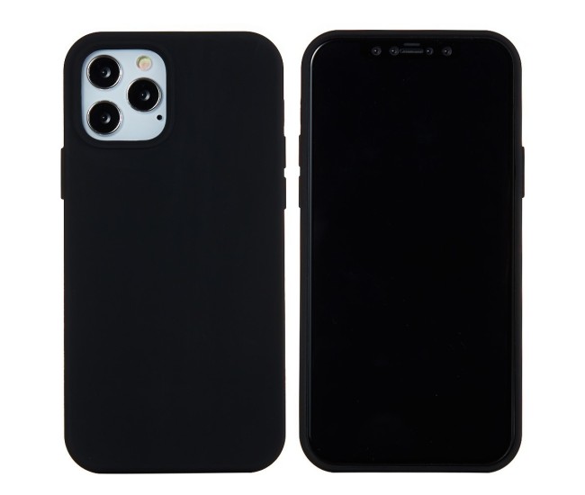 Husa protectie Flippy compatibila cu Samsung S20 FE Liquid Silicone Negru
