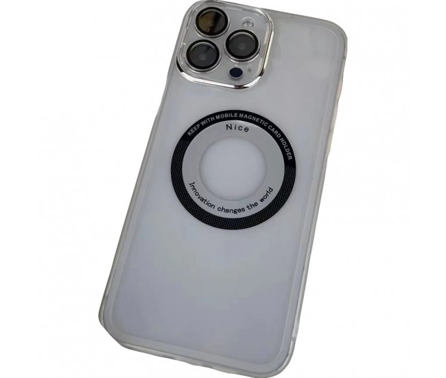 Husa protectie MagSafe TPU, Flippy, pentru iPhone 12/12 Pro, cu decupaj logo, Folie Sticla Camera, Transparent Husa protectie MagSafe TPU, Flippy, pentru iPhone 12/12 Pro, cu decupaj logo, Folie Sticla Camera, Transparent