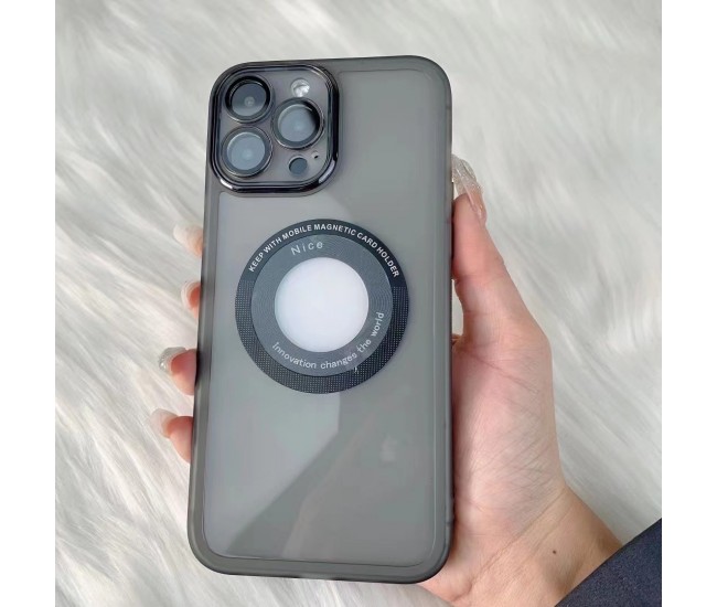 Husa protectie Flippy pentru Apple iPhone 13 Pro Max decupaj logo, magnetica, Protectie Camera, Negru Husa protectie Flippy pentru Apple iPhone 13 Pro Max decupaj logo, magnetica, Protectie Camera, Negru