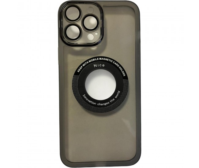 Husa protectie Flippy pentru Apple iPhone 13 Pro Max decupaj logo, magnetica, Protectie Camera, Negru Husa protectie Flippy pentru Apple iPhone 13 Pro Max decupaj logo, magnetica, Protectie Camera, Negru