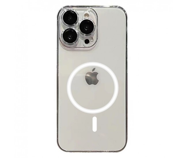 Husa protectie Flippy pentru Apple iPhone 13 Pro Max, MagSafe Silicone, Protectie si folie camera inclusa, protectie camera, Fumuriu