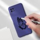 Husa protectie Flippy pentru Samsung A22 5G Liquid Silicone Mov Husa protectie Flippy pentru Samsung A22 5G Liquid Silicone Mov
