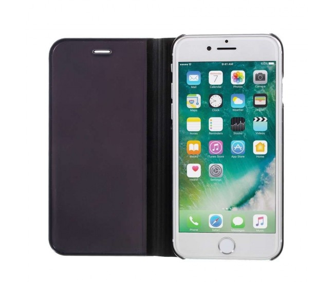 Husa Samsung S20 Flip Cover Oglinda Negru Husa Samsung S20 Flip Cover Oglinda Negru