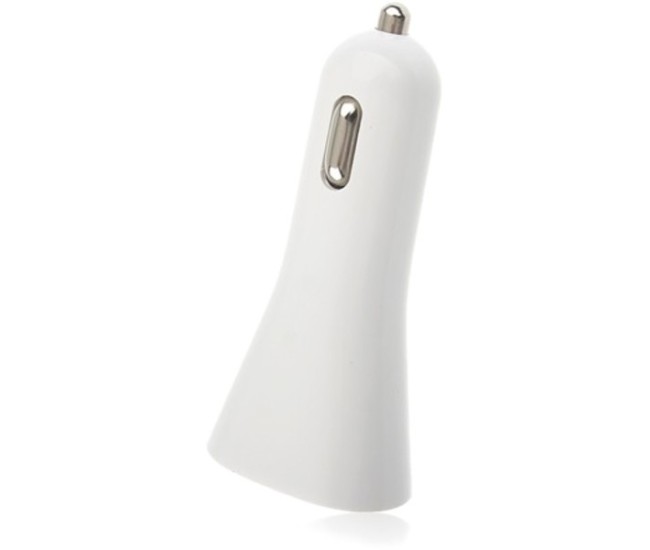 Incarcator auto 2USB Maxcell 1A + 2A Alb Cod Produs 08079