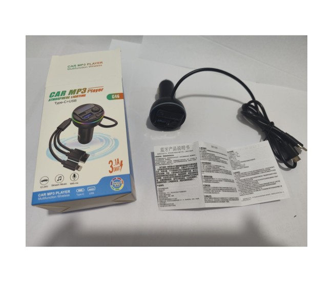 Incarcator Auto cu MP3 Player, Flippy, Port USB Fast Charge QC3.0 si Type C, PD 20W, Bluetooth, 3 Mufe de Incarcare, Negru Incarcator Auto cu MP3 Player, Flippy, Port USB Fast Charge QC3.0 si Type C, PD 20W, Bluetooth, 3 Mufe de Incarcare, Negru