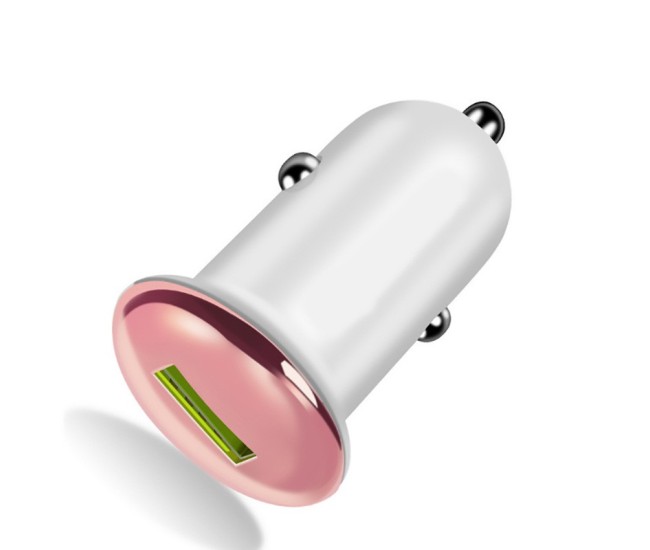 Incarcator Auto, Flippy, Incarcare Rapida QC3.0, USB, din ABS, Roz Incarcator Auto, Flippy, Incarcare Rapida QC3.0, USB, din ABS, Roz