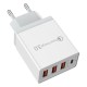 Incarcator Fast Charge pentru Telefon 32W, Flippy, Incarcator Quick Charge cu 3 Porturi USB-A 3.1A & 1 USB-C, Power Delivery 32W, Cap Standard European, Alb Incarcator Fast Charge pentru Telefon 32W, Flippy, Incarcator Quick Charge cu 3 Porturi USB-A 3.1A & 1 USB-C, Power Delivery 32W, Cap Standard European, Alb