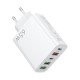 Incarcator Retea, Flippy, 5 Porturi, 65W Fast Charge, 3 x USB, 2 x Type-C, Universal Compatibil iPhone, Huawei, Samsung, Xiaomi, Alb Incarcator Retea, Flippy, 5 Porturi, 65W Fast Charge, 3 x USB, 2 x Type-C, Universal Compatibil iPhone, Huawei, Samsung, Xiaomi, Alb