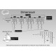 Instalatie Craciun Turturi, IP44, 17 m, 514 Led-uri ,Perdea Franjurata, Alb cald, 8 jocuri de lumini, Transformator 31 V, Putere 9 W, Interconectabila, Interior/Exterior, Prelungitor 3 m inclus, Fir Negru, Flippy
