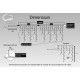 Instalatie Craciun Turturi, IP44, 9 m, 275 Led-uri ,Perdea Franjurata, Alb cald, 8 jocuri de lumini, Transformator 31 V, Putere 9 W, Interconectabila, Interior/Exterior, Prelungitor 3 m inclus, Fir Negru, Flippy