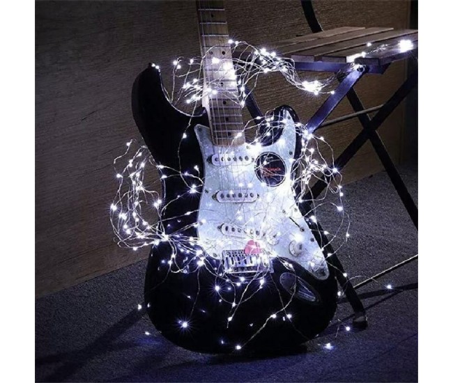 Instalatie de Craciun Liniara, Flippy®, Tip Liniara, Fir Cupru, 8 Jocuri de Lumini, cu Telecomanda, 5 m, 50 Led-uri, Alimentare USB, 4.5V, Alb Rece Instalatie de Craciun Liniara, Flippy®, Tip Liniara, Fir Cupru, 8 Jocuri de Lumini, cu Telecomanda, 5 m, 50 Led-uri, Alimentare USB, 4.5V, Alb Rece