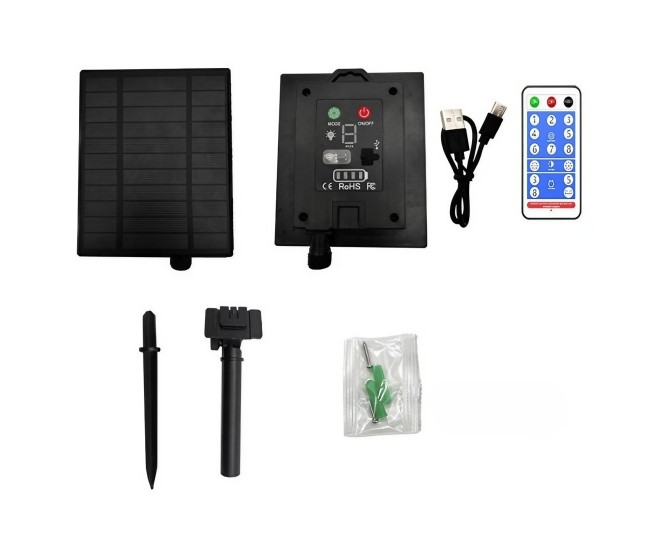 Instalatie Solara Craciun Turturi, IP44, 5 m, 143 Led-uri, Perdea Franjurata, Alb cald, 8 jocuri de lumini, cu Telecomanda, 31V, 500 mAh, Acumulator de 2400 mAh, Exterior, Prelungitor 5 m inclus, Fir Negru, Flippy Instalatie Solara Craciun Turturi, IP44, 5 m, 143 Led-uri, Perdea Franjurata, Alb cald, 8 jocuri de lumini, cu Telecomanda, 31V, 500 mAh, Acumulator de 2400 mAh, Exterior, Prelungitor 5 m inclus, Fir Negru, Flippy