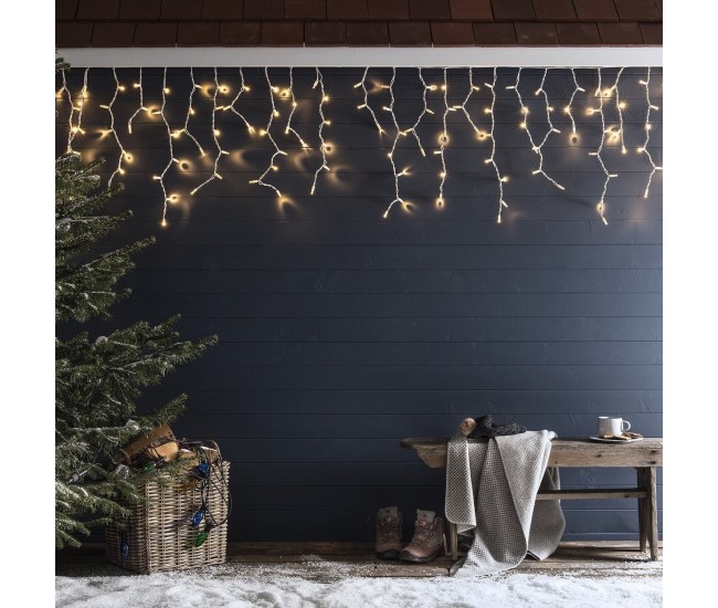 Instalatie Solara Craciun Turturi, IP44, 5 m, 143 Led-uri, Perdea Franjurata, Alb cald, 8 jocuri de lumini, cu Telecomanda, 31V, 250 mAh, Acumulator de 1200 mAh, Exterior, Prelungitor 3 m inclus, Fir Transparent, Flippy Instalatie Solara Craciun Turturi, IP44, 5 m, 143 Led-uri, Perdea Franjurata, Alb cald, 8 jocuri de lumini, cu Telecomanda, 31V, 250 mAh, Acumulator de 1200 mAh, Exterior, Prelungitor 3 m inclus, Fir Transparent, Flippy