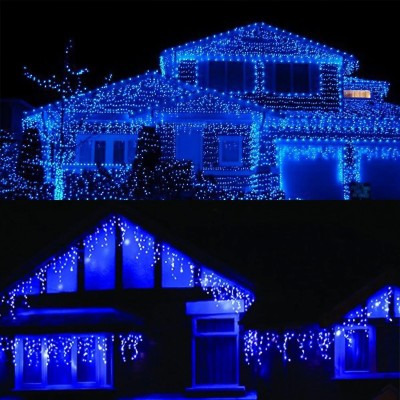 Instalatie Solara Craciun Turturi, IP44, 5 m, 143 Led-uri, Perdea Franjurata, albastru, 8 jocuri de lumini, cu Telecomanda, 31V, 500 mAh, Acumulator de 2400 mAh, Exterior, Prelungitor 5 m inclus, Fir Alb, Flippy Instalatie Solara Craciun Turturi, IP44, 5 m, 143 Led-uri, Perdea Franjurata, albastru, 8 jocuri de lumini, cu Telecomanda, 31V, 500 mAh, Acumulator de 2400 mAh, Exterior, Prelungitor 5 m inclus, Fir Alb, Flippy