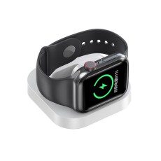 Incarcator Wireless pentru Smart iWatch, Flippy, Compatibil cu Apple iWatch 1/9, Magnetic Charger, Interfata TYPE-C, 3W, 7.5 x 7.5 x 1.2 cm, Pliabil, Alb Incarcator Wireless pentru Smart iWatch, Flippy, Compatibil cu Apple iWatch 1/9, Magnetic Charger, Interfata TYPE-C, 3W, 7.5 x 7.5 x 1.2 cm, Pliabil, Alb