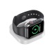 Incarcator Wireless pentru Smart iWatch, Flippy, Compatibil cu Apple iWatch 1/9, Magnetic Charger, Interfata TYPE-C, 3W, 7.5 x 7.5 x 1.2 cm, Pliabil, Alb Incarcator Wireless pentru Smart iWatch, Flippy, Compatibil cu Apple iWatch 1/9, Magnetic Charger, Interfata TYPE-C, 3W, 7.5 x 7.5 x 1.2 cm, Pliabil, Alb