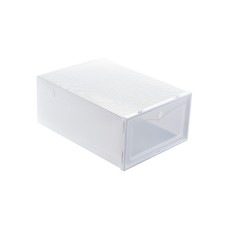 Cutie pentru Pantofi, Flippy, Tip Sertar, din Plastic, Stivuibila, Usa Frontala, 33 x 23 x 13 cm, Transparent Cutie pentru Pantofi, Flippy, Tip Sertar, din Plastic, Stivuibila, Usa Frontala, 33 x 23 x 13 cm, Transparent