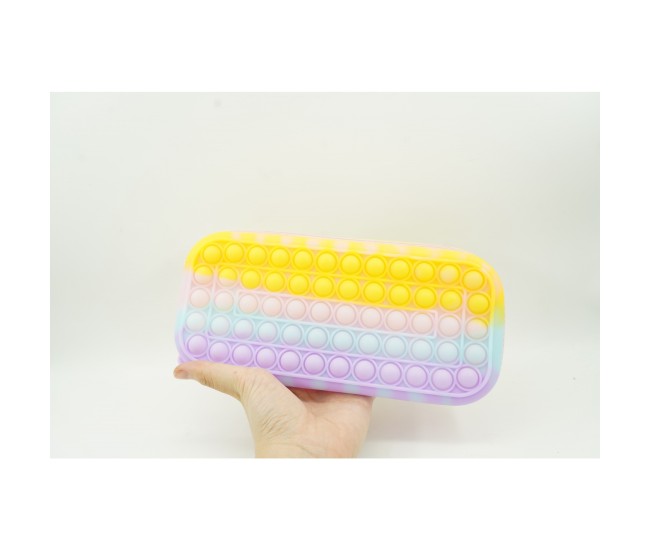 Jucarie antistres din silicon, Flippy, Pop It Now and Flip It, Gentuta depozitare, Multicolor