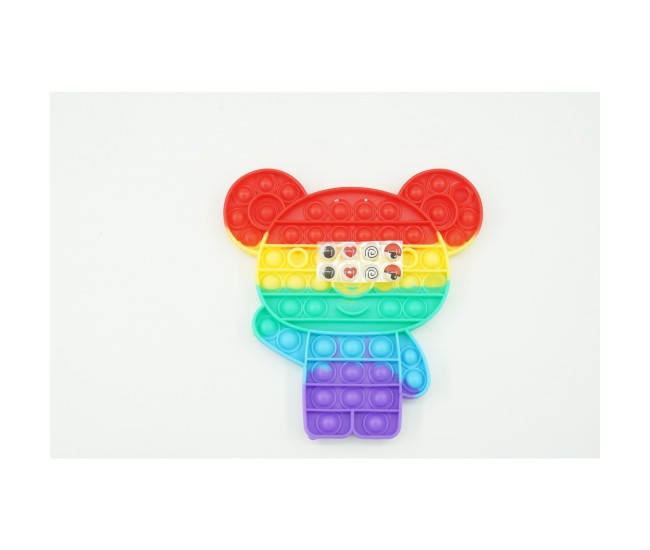 Jucarie antistres din silicon, Flippy, Pop It Now and Flip It, Ursulet Koala, Multicolor Jucarie antistres din silicon, Flippy, Pop It Now and Flip It, Ursulet Koala, Multicolor