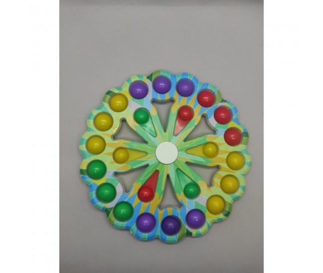 Jucarie antistres, simple dimple, fidget toy spinner, cu 24 buline, Multicolor, mix, Flippy Jucarie antistres, simple dimple, fidget toy spinner, cu 24 buline, Multicolor, mix, Flippy