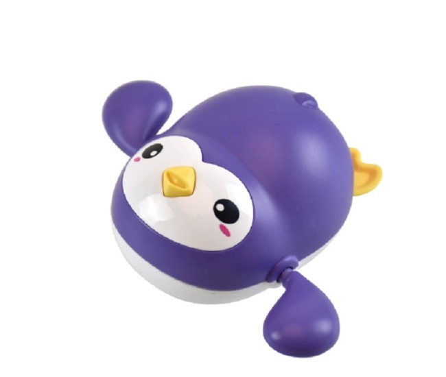 Jucarie de baie interactiva pentru copii, Flippy, pinguinul mov Jucarie de baie interactiva pentru copii, Flippy, pinguinul mov