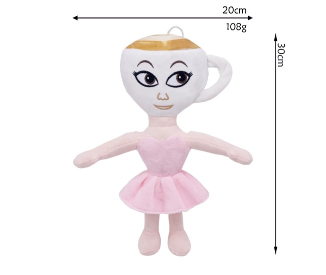 Jucarie Moale de Plus Italian Brainrot, Flippy, cu Agatatoare, Model Ballerina Cappuccina, Jucarie Moale pentru Copii, 30 x 20 cm, Roz Jucarie Moale de Plus Italian Brainrot, Flippy, cu Agatatoare, Model Ballerina Cappuccina, Jucarie Moale pentru Copii, 30 x 20 cm, Roz