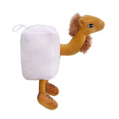 Jucarie Moale de Plus Italian Brainrot, Flippy, cu Agatatoare, Model Camila Frigider Frigo Camelo, Jucarie Moale pentru Copii, 30 x 23 cm, Alb Maro