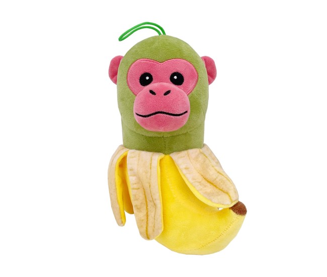 Jucarie Moale de Plus Italian Brainrot, Flippy, cu Agatatoare, Model Maimuta Banana Chimpanzini Bananini, Jucarie Moale pentru Copii, 22 x 10 cm, Verde Galben Jucarie Moale de Plus Italian Brainrot, Flippy, cu Agatatoare, Model Maimuta Banana Chimpanzini Bananini, Jucarie Moale pentru Copii, 22 x 10 cm, Verde Galben