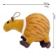Jucarie Moale de Plus Italian Brainrot, Flippy, cu Agatatoare, Model Guinea Pig Burbaloni Luliloli, Jucarie Moale pentru Copii, 25 x 17 cm, Maro deschis Jucarie Moale de Plus Italian Brainrot, Flippy, cu Agatatoare, Model Guinea Pig Burbaloni Luliloli, Jucarie Moale pentru Copii, 25 x 17 cm, Maro deschis