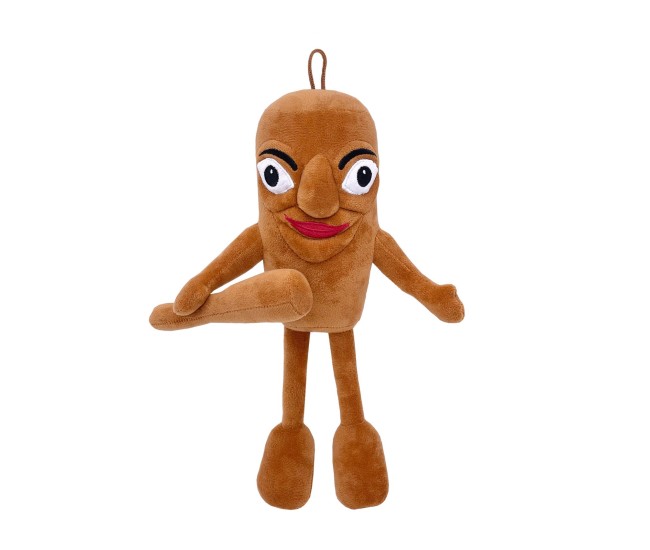 Jucarie Moale de Plus Italian Brainrot, Flippy, cu Agatatoare, Model Omul de Lemn Tung Tung Tung Sahur, Jucarie Moale pentru Copii, 37 x 10 cm, Maro Jucarie Moale de Plus Italian Brainrot, Flippy, cu Agatatoare, Model Omul de Lemn Tung Tung Tung Sahur, Jucarie Moale pentru Copii, 37 x 10 cm, Maro
