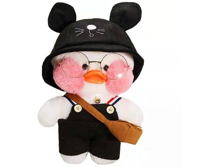 Jucarie de plus Ratusca Lalafanfan Flippy, Haine si Accesorii Random, Alb Jucarie de plus Ratusca Lalafanfan Flippy, Haine si Accesorii Random, Alb