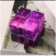 Jucarie Interactiva Antistres cu Miscari Infinite, Cub Magic, 3 ani, 4x4x4cm, Violet Jucarie Interactiva Antistres cu Miscari Infinite, Cub Magic, 3 ani, 4x4x4cm, Violet