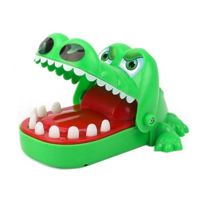 Jucarie interactiva Crocodil Dentist, Flippy, Joc de Grup/Familie, 11 Dinti, Small 15 x 10 x 7.5 cm, Verde Jucarie interactiva Crocodil Dentist, Flippy, Joc de Grup/Familie, 11 Dinti, Small 15 x 10 x 7.5 cm, Verde