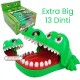 Jucarie interactiva Crocodil Dentist, Flippy, Joc de Grup/Familie, 13 Dinti, Extra Big 21 x 14.5 x 11 cm, Verde Jucarie interactiva Crocodil Dentist, Flippy, Joc de Grup/Familie, 13 Dinti, Extra Big 21 x 14.5 x 11 cm, Verde