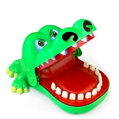 Jucarie interactiva Crocodil Dentist, Flippy, Joc de Grup/Familie, 13 Dinti, Extra Big 21 x 14.5 x 11 cm, Verde Jucarie interactiva Crocodil Dentist, Flippy, Joc de Grup/Familie, 13 Dinti, Extra Big 21 x 14.5 x 11 cm, Verde