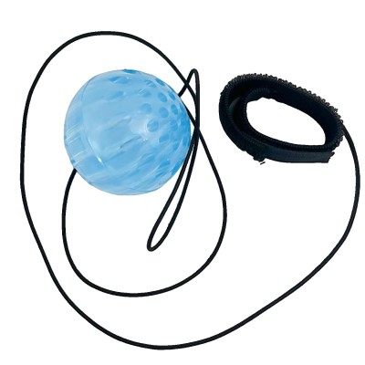Jucarie Interactiva, Flippy, Minge Saltareata Crystal Ball, cu Banda Elastica, 6 cm, +7 Ani, din Plastic, Albastru Jucarie Interactiva, Flippy, Minge Saltareata Crystal Ball, cu Banda Elastica, 6 cm, +7 Ani, din Plastic, Albastru