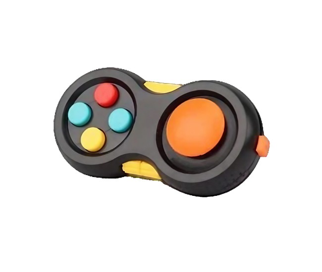 Jucarie Interactiva, Flippy, Model Fidget Pad, Antistres, +3 Ani, Functii Multiple, 5.5 x 3.5 x 11 cm, Negru Jucarie Interactiva, Flippy, Model Fidget Pad, Antistres, +3 Ani, Functii Multiple, 5.5 x 3.5 x 11 cm, Negru