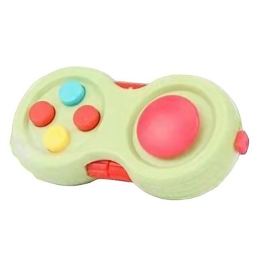 Jucarie Interactiva, Flippy, Model Fidget Pad, Antistres, +3 Ani, Functii Multiple, 5.5 x 3.5 x 11 cm, Verde Jucarie Interactiva, Flippy, Model Fidget Pad, Antistres, +3 Ani, Functii Multiple, 5.5 x 3.5 x 11 cm, Verde