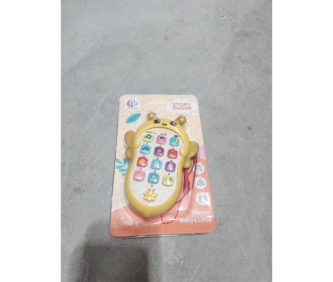 Jucarie Interactiva, Flippy, Telefon Inteligent, Model Albinuta, Functii Educative, Muzicale si Voce, 4-6 ani, 19 x 11.5 cm, din Plastic, Galben Jucarie Interactiva, Flippy, Telefon Inteligent, Model Albinuta, Functii Educative, Muzicale si Voce, 4-6 ani, 19 x 11.5 cm, din Plastic, Galben